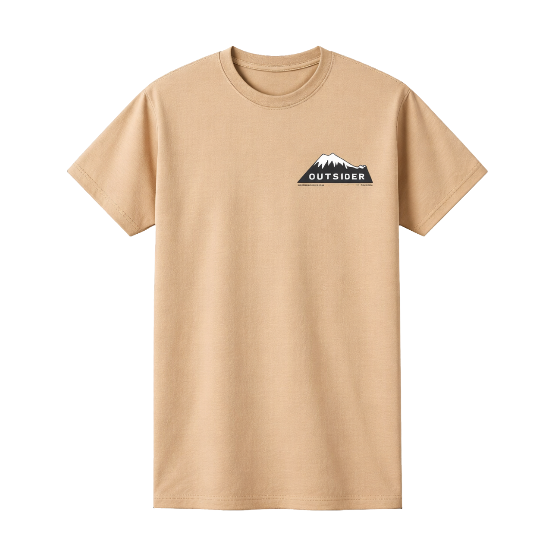 "Outsider" Tee Khaki