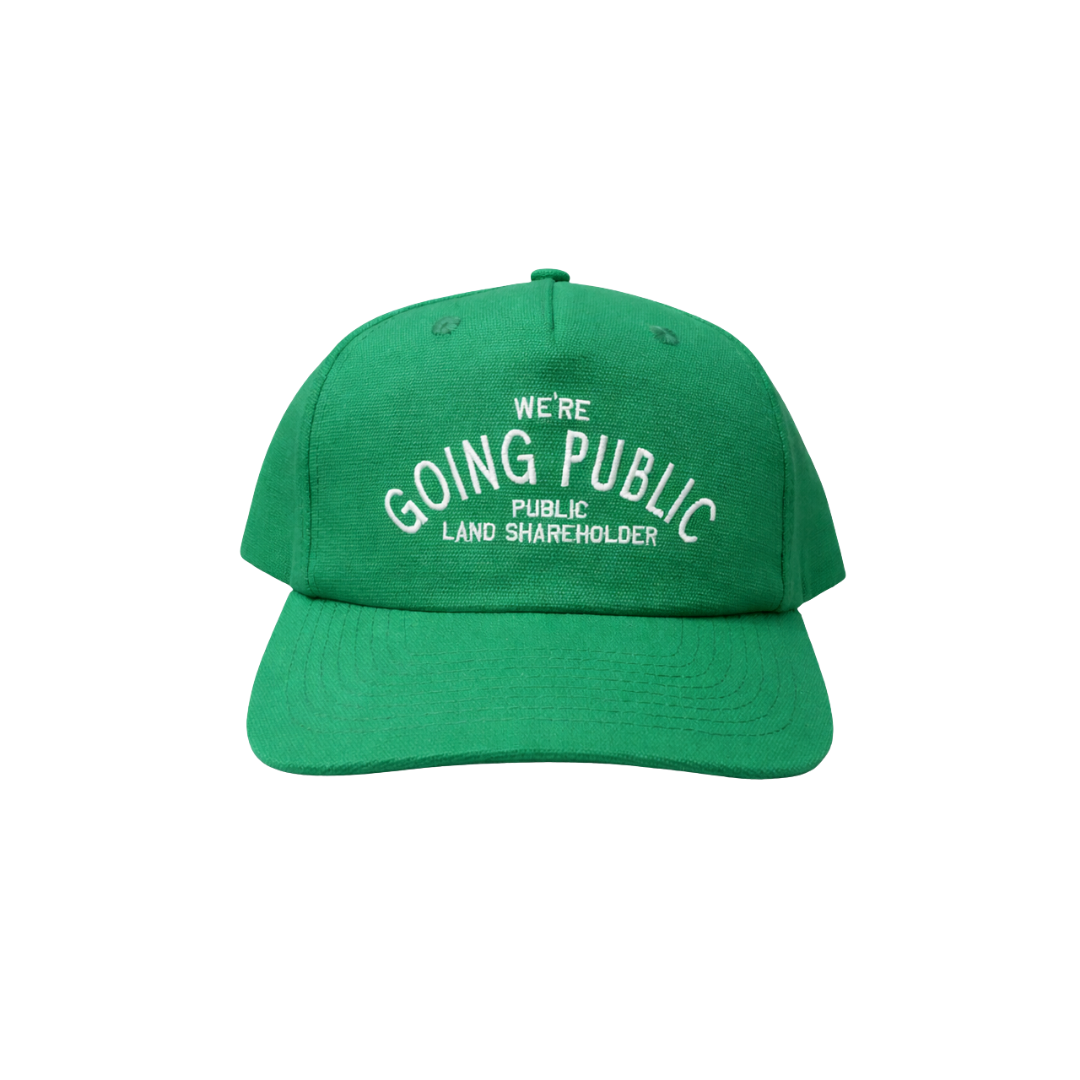 "We're Going Public" Cap